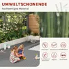 WOLTU WPC Terrassenfliesen Terrassendielen Holz-Optik, Produktbild-Vorschau 4