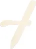 Two bone folders are arranged diagonally on a white background. Produktbild-Vorschau