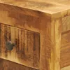 vidaXL Nachttisch mit 1 Schublade Massivholz Mango Produktbild-Vorschau 3