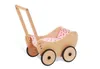 Puppenwagen 'Trixi', inkl. Bettzeug Dessin 'Herzchen', rosa Produktbild-Vorschau 3