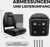 Waterside Luxus Low Back Bootssitz - Secret - Dark Series, Produktbild-Vorschau 6