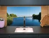 Wallario Herdabdeckplatte aus Glas, Größe 90 x 52 cm Produktbild-Vorschau 3