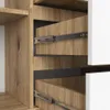Kommode AKORD K160 Eiche Artisan 160 cm 2 Türen 4 Produktbild-Vorschau 3