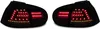 Originale JOM VOLL LED luci posteriori nero fumo SET per VW Anteprima dell’immagine prodotto 1