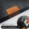 6-Teiliges Set aus Filz Tischuntersetzer tischsets Produktbild-Vorschau 6