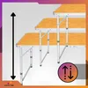 Omna | Skladací stôl 120 x 60 cm – hliník – prenosný – s Náhľad obrázku produktu 6