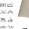STEGU Pannello Imbottito Rivestimento Parete Testiera Letto Anteprima dell’immagine prodotto 5