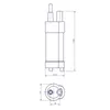 Tauchpumpe 12v 0,65 bar 11 L pro Minute 10-25 W Produktbild-Vorschau 5
