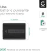 CELLONIC 2x Batterie pour Appareil photo Compatible avec Voir les images du produit 4