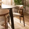 Bronx71 Esszimmerstuhl Lara Leinen taupe Produktbild-Vorschau 6