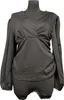 Elegante Damenbluse mit langen Ärmeln und V-Ausschnitt Produktbild-Vorschau 1