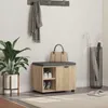 vidaXL Lavice do předsíně s polštářem dub Sonoma 60 x 38 x Náhled obrázku produktu 2