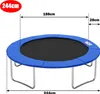 Jopassy Trampolin Randabdeckung Ø 244cm Blau, Reißfest & Produktbild-Vorschau 2