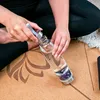 Intirilife Trinkflasche Wasserflasche mit Heilsteinen mit Produktbild-Vorschau 6