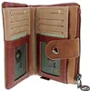 Anekke Geldbörse Peace & Love RFID Wallet Camel mehrfarbig Produktbild-Vorschau 15