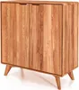 Kommode Gerg aus Kernbuche massiv 90x40x92 cm mit 2 Türen Produktbild-Vorschau 1