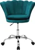 ml-design Bürostuhl, Muschel-Design, Gepolstert, Samt, Produktbild-Vorschau 2