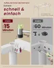 Comparison of assembly time and effort for a table frame. Produktbild-Vorschau
