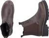 Two views of a pair of brown leather Chelsea boots against a white background. Produktbild-Vorschau