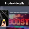 Partybeleuchtung, LED Laufschrift Anzeigetafel, Scrollendes Produktbild-Vorschau 7