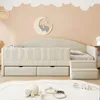 Cama infantil de 90x190 cm, tipo acolchada, con dos Vista previa de la imagen del producto 3