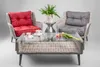 TexDeko® Loungekissen Gartenpolster Set mit Rückenkissen Produktbild-Vorschau 8