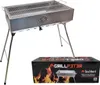 Mangal Taschkent Schaschlikgrill Edelstahl Klappbeine Produktbild-Vorschau 8