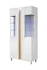Wandschrank Marco 6 Wohnzimmermöbel Set + Led (Weiss/Holz) Produktbild-Vorschau 2