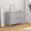vidaXL Příborník betonový šedý 103,5x35x70 cm odvozený Náhled obrázku produktu 1