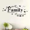 Großer PVC Wandaufkleber mit Family englischen Buchstaben, Produktbild-Vorschau 2
