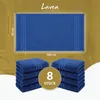 Zestaw 8 ręczników łazienkowych Lavea® 50x100 cm - Elena, Podgląd zdjęcia produktu 7