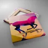 Bild auf Leinwand - Leinwandbild - Pferd Tiere Geometrie Produktbild-Vorschau 2