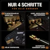 BAURIX® Crimpzange inkl. 300 Stück Flachsteckhülsen Set I Produktbild-Vorschau 3