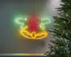 Dekoracja świąteczna Dzwoneczki 2D NEON LED 54 cm wysokości Podgląd zdjęcia produktu 8