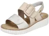 Rieker Damen Sandale Klett Sandalette extra weit Produktbild-Vorschau 1