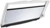 A product shot of a white and black windshield cover for a vehicle. Anteprima dell’immagine prodotto