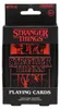 Stranger Thinngs 5 Spielkarten Metal Produktbild-Vorschau 1