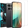 A product shot featuring a smartphone case and screen protectors, with packaging visible. Produktbild-Vorschau