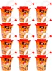 12er Set Kinder Trinkbecher Pirat im 3D-Design - 250ml Náhľad obrázku produktu 1