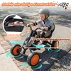 Go-kart per bambini COSTWAY, auto a pedali con sedile Anteprima dell’immagine prodotto 5