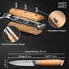 Moritz & Moritz Gemüsemesser 9cm scharfe Klinge, Kleines Produktbild-Vorschau 3