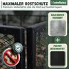 Heimfleiss Komposter Metall 750L Schwarz – Produktbild-Vorschau 5
