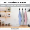 Geschirrtücher mit Aufhängeschlaufe, damit sie direkt für den nächsten Einsatz griffbereit sind. Produktbild-Vorschau