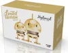 A product box for Hoptimist Bumble figures, featuring two gold-colored figures on the front. Produktbild-Vorschau