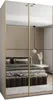 MEBLE KRYSPOL LUX 2 Schrank - 245,5x130x64cm - Weiß, Produktbild-Vorschau 1