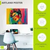 ARTland Poster Garden of Reflection, Buntes Mädchen Größe: Produktbild-Vorschau 3