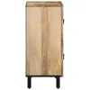 vidaXL Armoire d'appoint 60x33x75 cm bois massif mangue Voir les images du produit 6