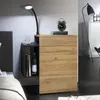 Vladon Nachttisch Queens,  Germany, Nachttischschrank mit 2 Produktbild-Vorschau 2