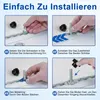 12x Schraubfitting Airlineschiene M8x60mm, Verzinkt, Produktbild-Vorschau 5