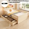 Letto per bambini Flieks, 90x190 cm, con 2 cassetti, letto Anteprima dell’immagine prodotto 5